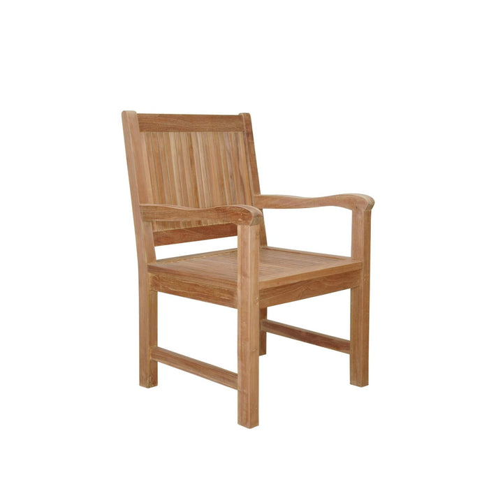 Anderson Teak Dining Chair None Anderson Teak Chester Outdoor Wood Dining Armchair