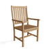 Anderson Teak Dining Chair None Anderson Teak Honey Golden Brown Wilshire Dining Armchair