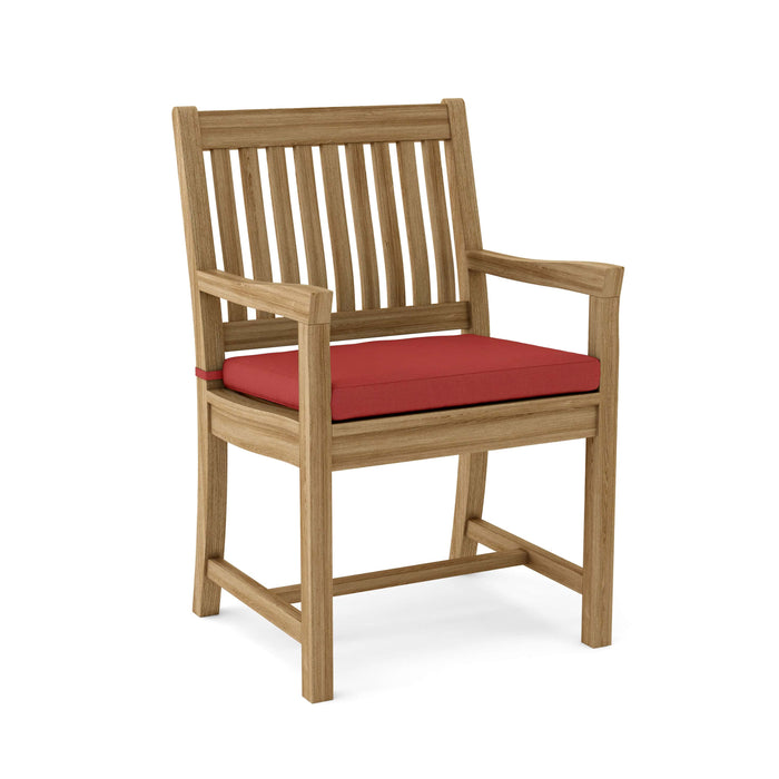 Anderson Teak Dining Chair Pomegranate Anderson Teak Honey Golden Brown Rialto Dining Armchair