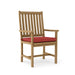 Anderson Teak Dining Chair Pomegranate Anderson Teak Honey Golden Brown Wilshire Dining Armchair