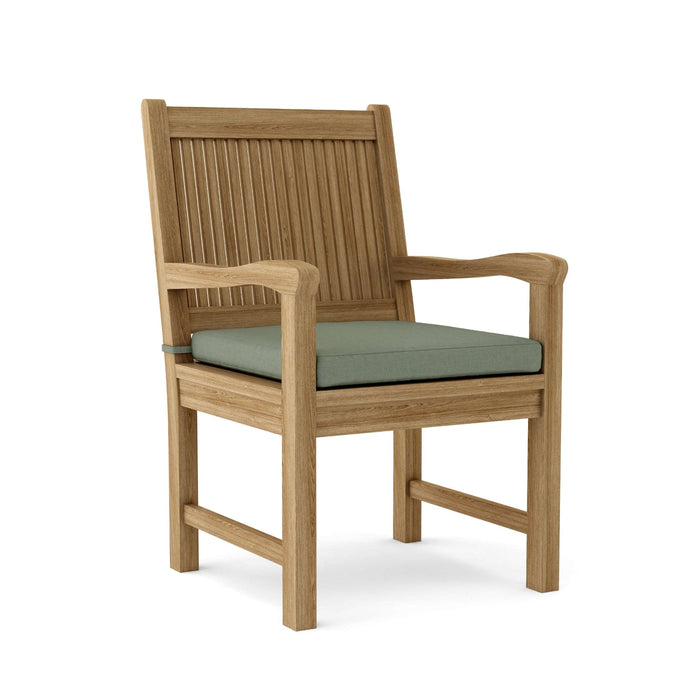 Anderson Teak Dining Chair Sage Anderson Teak Chester Outdoor Wood Dining Armchair