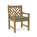 Anderson Teak Dining Chair Sage Anderson Teak Honey Golden Brown Vilano Dining Armchair