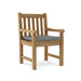 Anderson Teak Dining Chair Slate Anderson Teak Honey Golden Brown Classic Dining Armchair