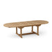 Anderson Teak Dining Table Anderson Teak Bahama 117″ Oval Double Extension Dining Table Extra Thick