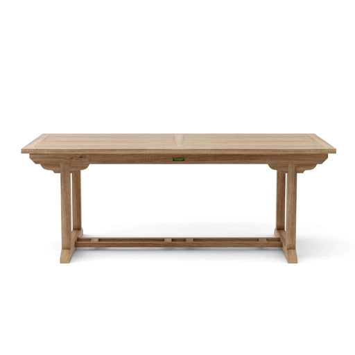 Anderson Teak Dining Table Anderson Teak Bahama 118″ Rectangular Extension Dining Table