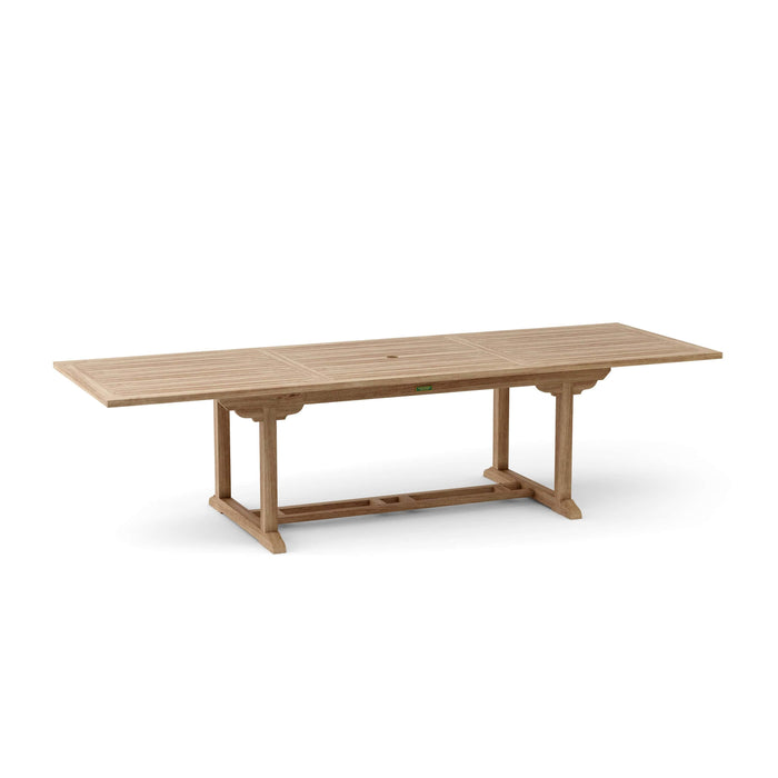 Anderson Teak Dining Table Anderson Teak Bahama 118″ Rectangular Extension Dining Table