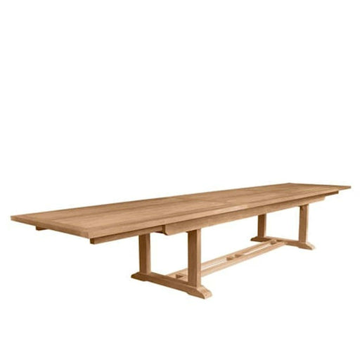 Anderson Teak Dining Table Anderson Teak Bahama 177″ Rectangular Extension Table Extra Thick