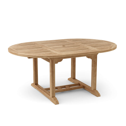 Anderson Teak Dining Table Anderson Teak Bahama 71″ Oval Extension Dining Table Extra Thick