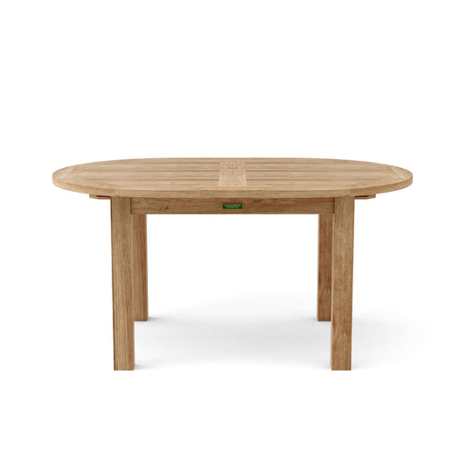 Anderson Teak Dining Table Anderson Teak Bahama 79″ Oval Extension Dining Table