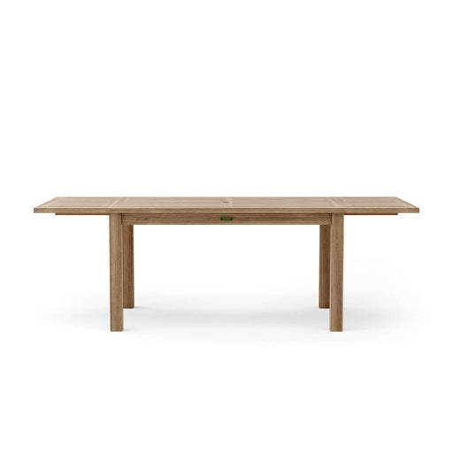 Anderson Teak Dining Table Anderson Teak Bahama 95″ Rectangular Extension Dining Table