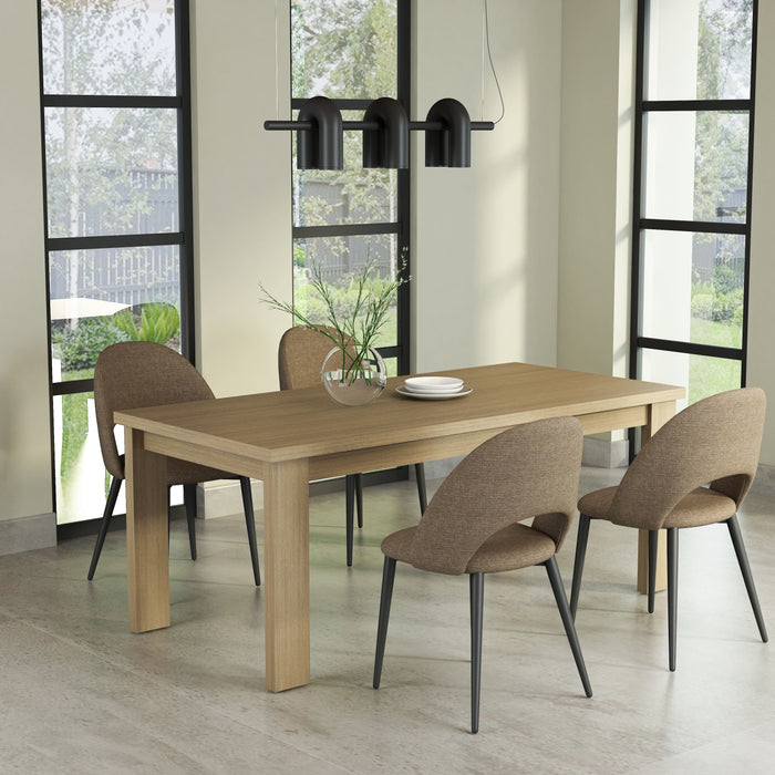 Anderson Teak Dining Table Anderson Teak Brentford Beige Veneer Rectangular Dining Table