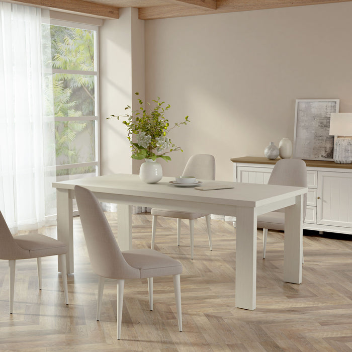 Anderson Teak Dining Table Anderson Teak Brentford White Veneer Rectangular Dining Table