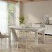 Anderson Teak Dining Table Anderson Teak Brentford White Veneer Rectangular Dining Table