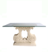 Anderson Teak Dining Table Anderson Teak Elysees Pedestal Round Glass Top Dining Table