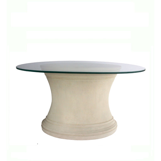 Anderson Teak Dining Table Anderson Teak Fairbank Oval Glass Top Stone Dining Table