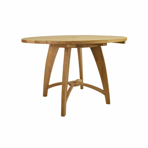 Anderson Teak Dining Table Anderson Teak Florence Round Wood Outdoor Dining Table