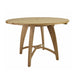 Anderson Teak Dining Table Anderson Teak Florence Round Wood Outdoor Dining Table