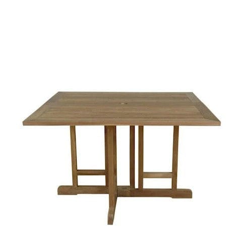 Anderson Teak Dining Table Anderson Teak Montage 47″ Butterfly Square Folding Dining Table