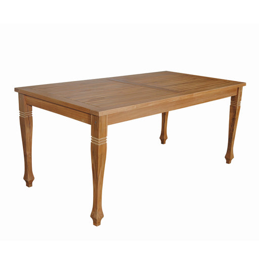 Anderson Teak Dining Table Anderson Teak Rockford 65" Outdoor Patio Wood Dining Table