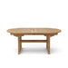 Anderson Teak Dining Table Anderson Teak Sahara 106″ Oval Double Extension Dining Table