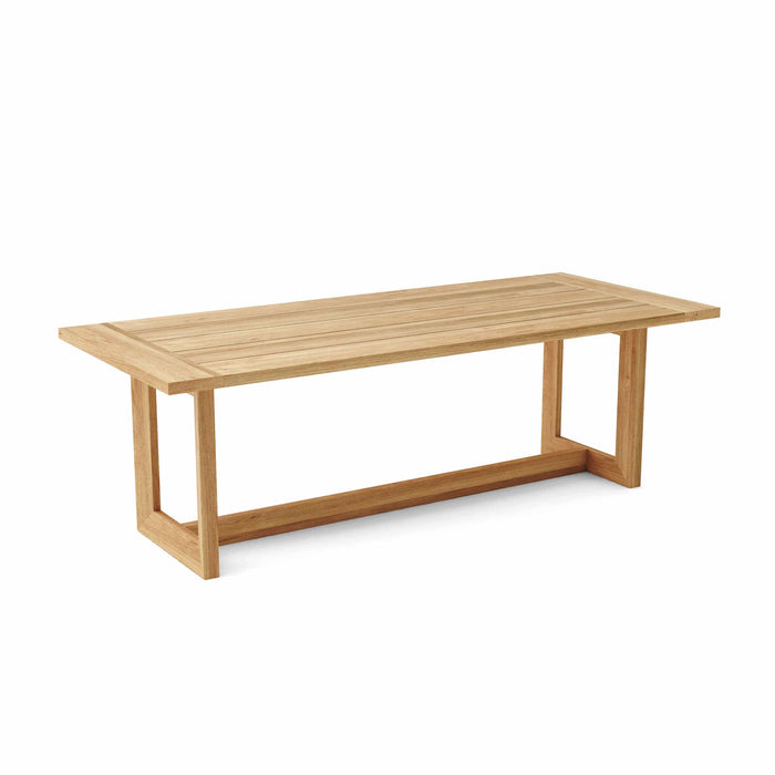 Anderson Teak Dining Table Anderson Teak Smyrna Outdoor Wood Rectangular Dining Table