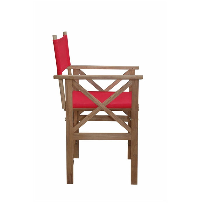 Anderson Teak Folding Chair Anderson Teak Director Outdoor Wood Folding Chair (2-pc)