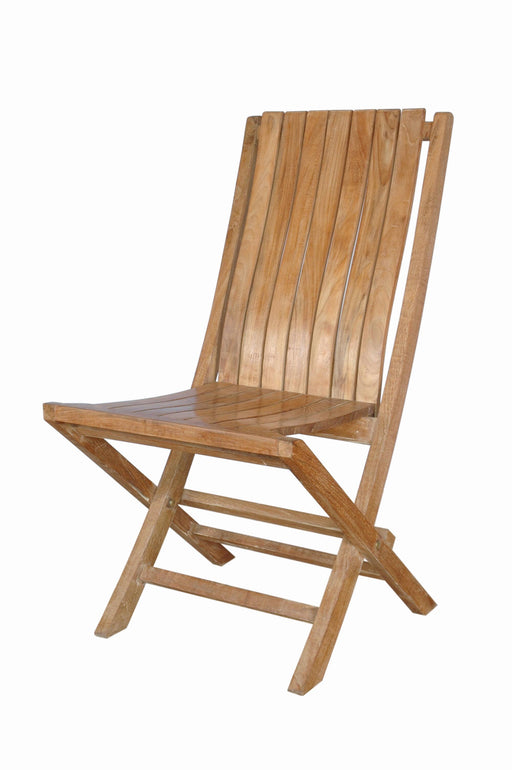 Anderson Teak Folding Chair Anderson Teak Honey Golden Brown Comfort Folding Chair (2-pc)