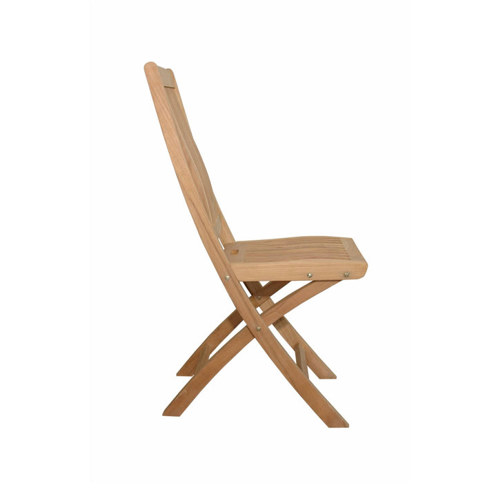 Anderson Teak Folding Chair Anderson Teak Tropico Outdoor Wood Folding Chair (2-pc)