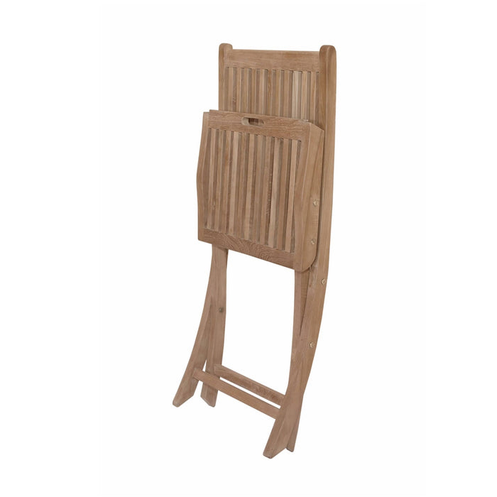 Anderson Teak Folding Chair Anderson Teak Tropico Outdoor Wood Folding Chair (2-pc)