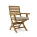 Anderson Teak Folding Chair Ash Anderson Teak Andrew Folding Outdoor Wood Armchair (2-pc)