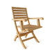 Anderson Teak Folding Chair None Anderson Teak Andrew Folding Outdoor Wood Armchair (2-pc)