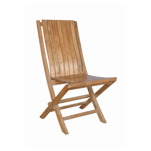 Anderson Teak Folding Chair None Anderson Teak Honey Golden Brown Comfort Folding Chair (2-pc)