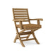 Anderson Teak Folding Chair Pomegranate Anderson Teak Andrew Folding Outdoor Wood Armchair (2-pc)