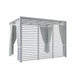 Anderson Teak Gazebo Anderson Teak Castello Grey Aluminum Cabana