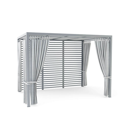 Anderson Teak Gazebo Anderson Teak Castello Grey Aluminum Cabana