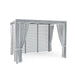 Anderson Teak Gazebo Anderson Teak Castello Grey Aluminum Cabana