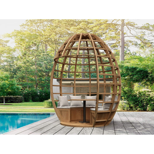 Anderson Teak Gazebo Anderson Teak Tivoli Honey Brown Solid Wood Pergola