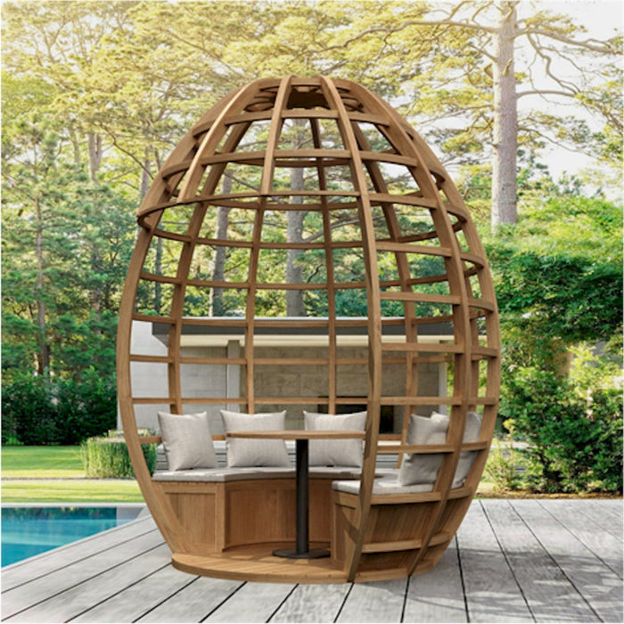 Anderson Teak Gazebo Anderson Teak Tivoli Honey Brown Solid Wood Pergola