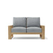 Anderson Teak Loveseat Anderson Teak Capistrano Outdoor Wood Deep Seating Loveseat