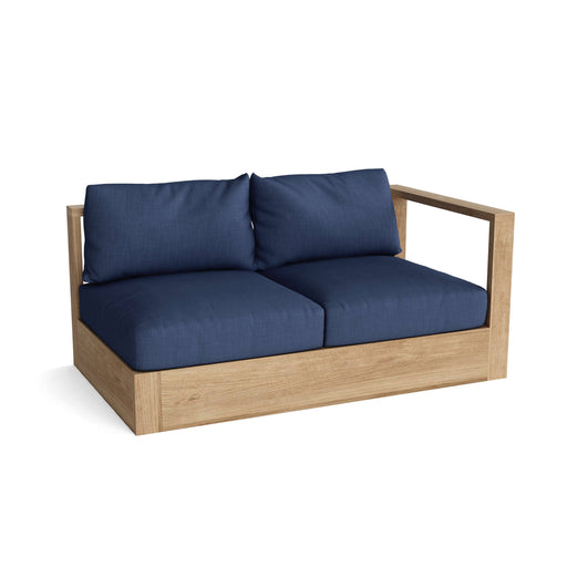 Anderson Teak Loveseat Anderson Teak Copacabana Outdoor Deep Seating Left Loveseat Modular