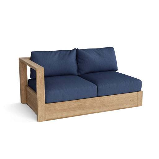 Anderson Teak Loveseat Anderson Teak Copacabana Outdoor Deep Seating Right Loveseat Modular