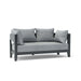 Anderson Teak Loveseat Anderson Teak Coronado Outdoor Deep Seating Aluminum Loveseat