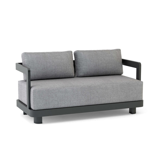 Anderson Teak Loveseat Anderson Teak Granada Outdoor Deep Seating Aluminum Loveseat