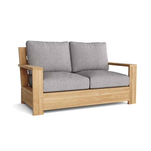 Anderson Teak Loveseat Anderson Teak Madera Outdoor Wood Deep Seating Loveseat