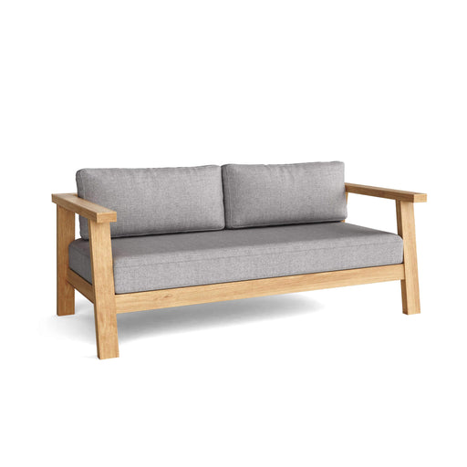 Anderson Teak Loveseat Anderson Teak Palermo Outdoor Wood Deep Seating Loveseat