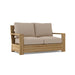 Anderson Teak Loveseat Ash Anderson Teak Madera Outdoor Wood Deep Seating Loveseat