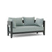 Anderson Teak Loveseat Mist Anderson Teak Coronado Outdoor Deep Seating Aluminum Loveseat