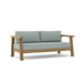 Anderson Teak Loveseat Mist Anderson Teak Palermo Outdoor Wood Deep Seating Loveseat