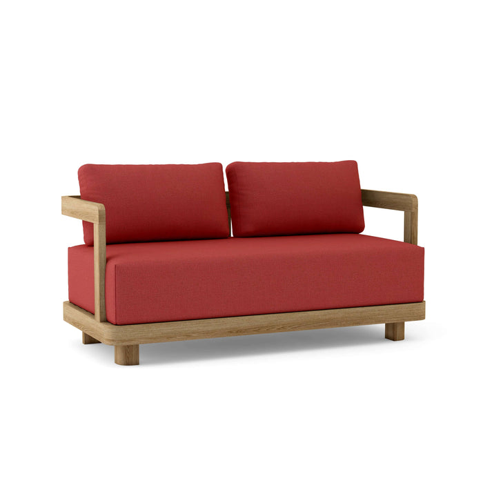 Anderson Teak Loveseat Pomegranate Anderson Teak Granada Outdoor Deep Seating Loveseat