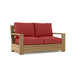 Anderson Teak Loveseat Pomegranate Anderson Teak Madera Outdoor Wood Deep Seating Loveseat